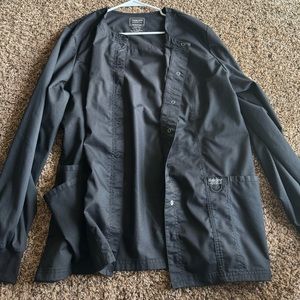 Women’s Black Cherokee scrub jacket